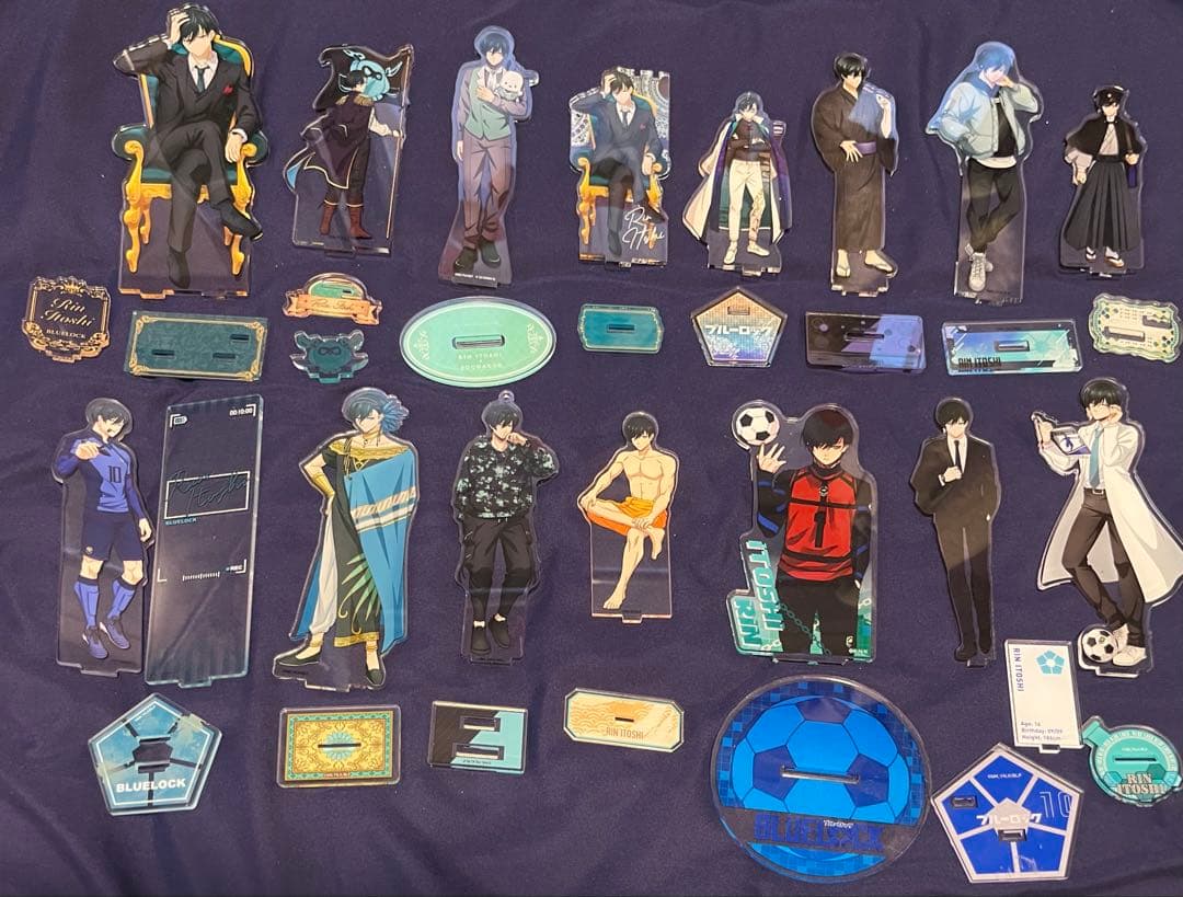 70点 ブルーロック 糸師凛 アクリルスタンド まとめ売り