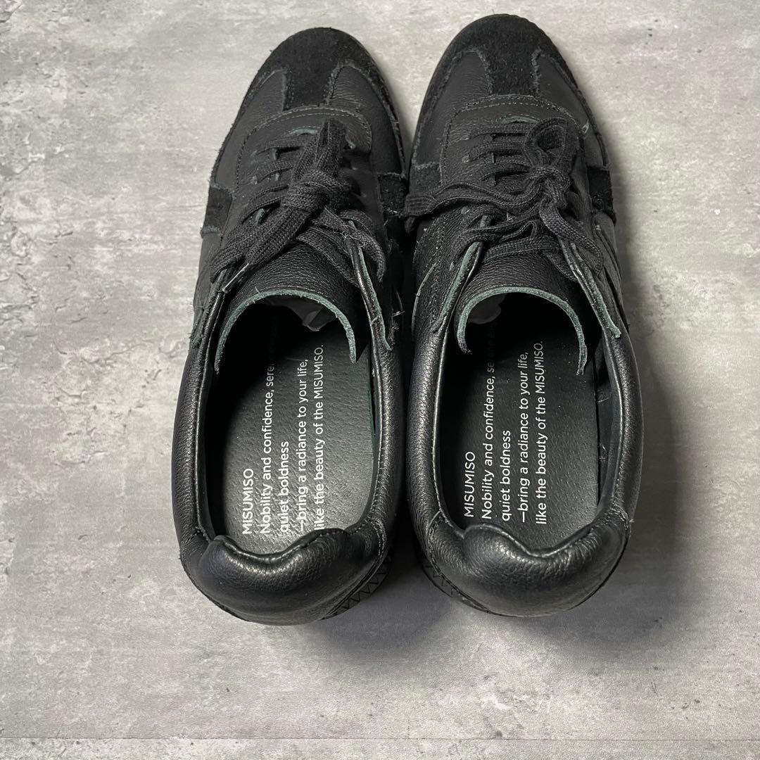 美品！ MISUMISO ヒールスニーカー ジャーマントレーナー 24.5cm