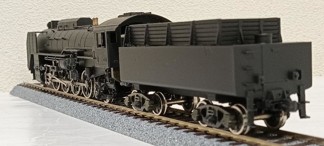 HOゲージ 天賞堂アダチ D52蒸気機関車 戦時型、メンテナンス済 - メルカリ