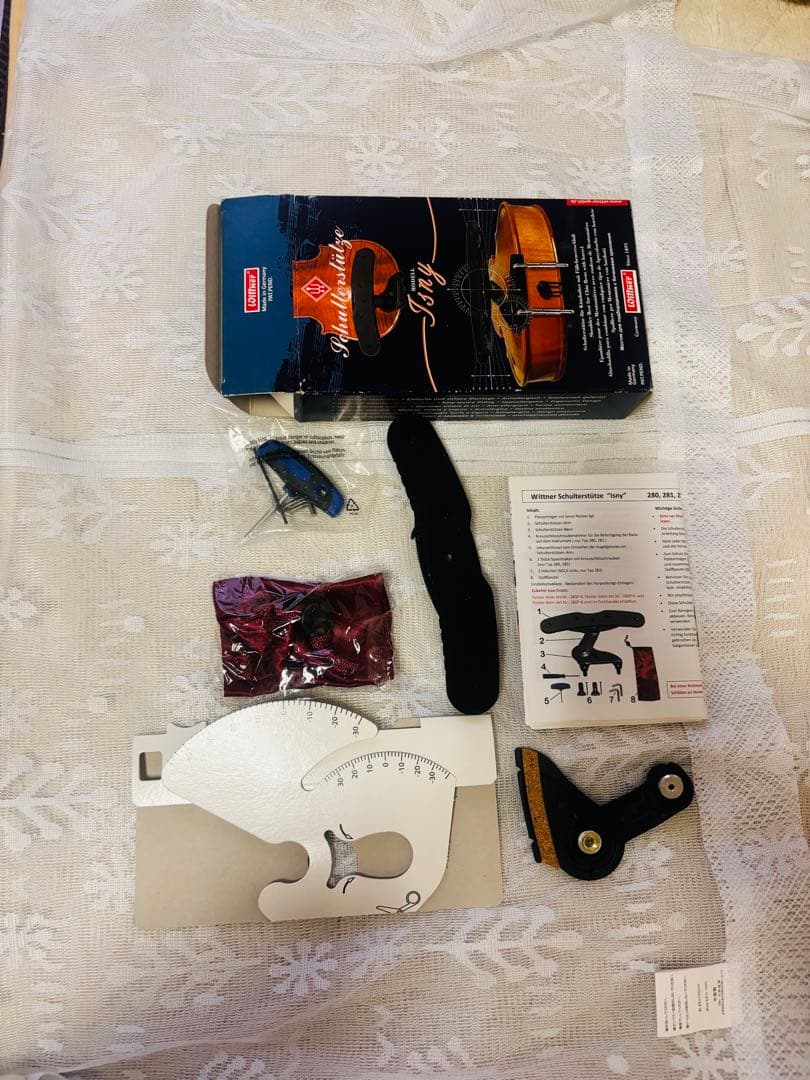 ヴァイオリン 肩当て WITTNER Isny Vn 可動式 調整自由 未使用 - メルカリ