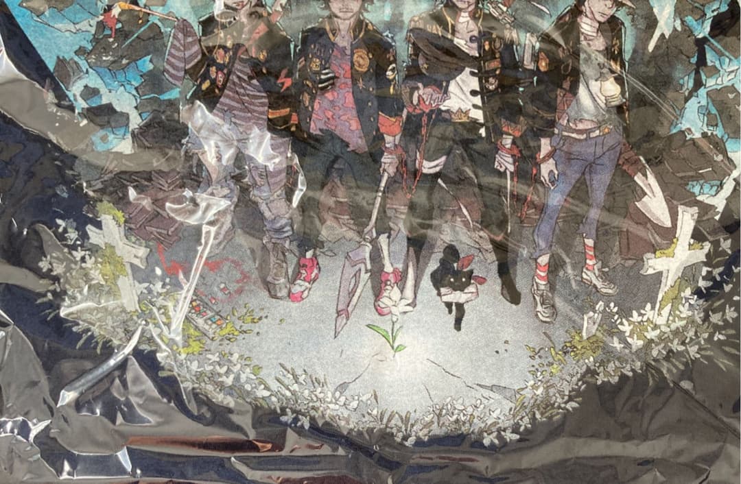 バンプオブチキン　リビングデッド　Tシャツ　Lサイズ すしお