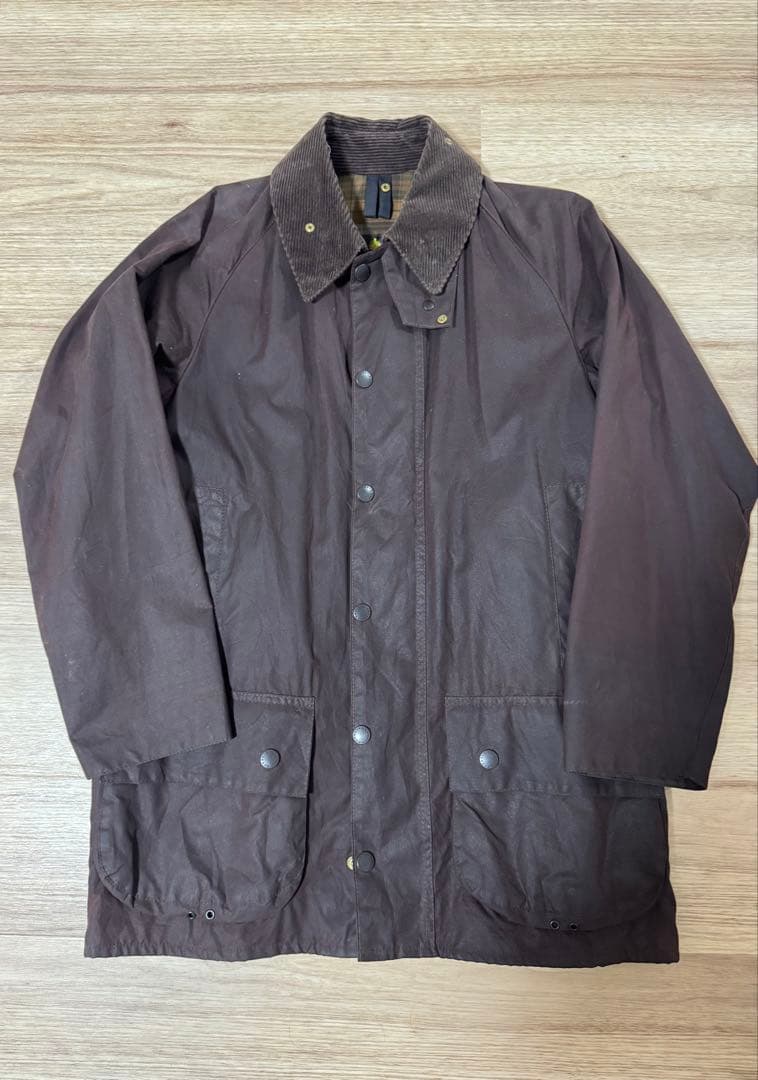 Barbour Beaufort Jacket C38/97CM ブラウン 中古・古着通販】Barbour (バブアー) BEAUFORTオイルドジャケット
