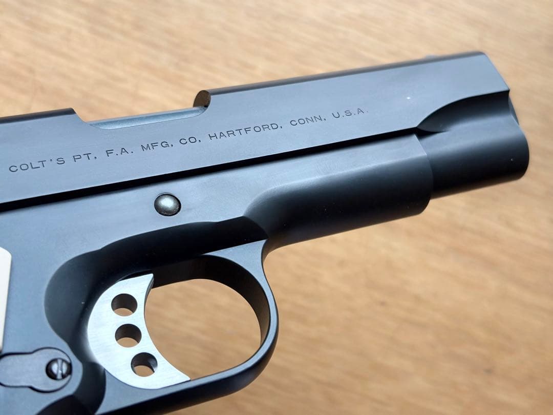 WA コマンダー ガンブラック 黒染め アルタモント グリップ - メルカリ