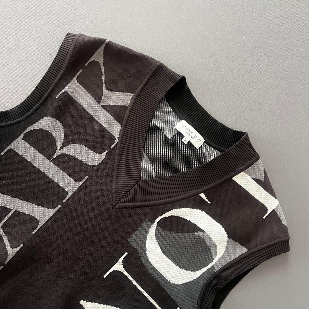 MARK&LONA マークアンドロナ ニット ベスト メンズ ゴルフ XL 50