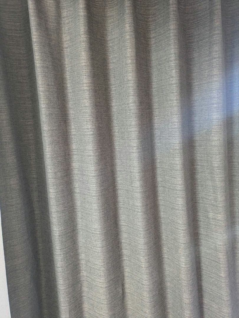 ニトリ カーテン アクト(ブラウン) エコナチュレST 遮光1級·遮熱