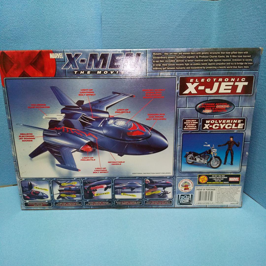 開封品★X-JET/映画X-MEN、Xジェット、ブラックバード、トイビズ