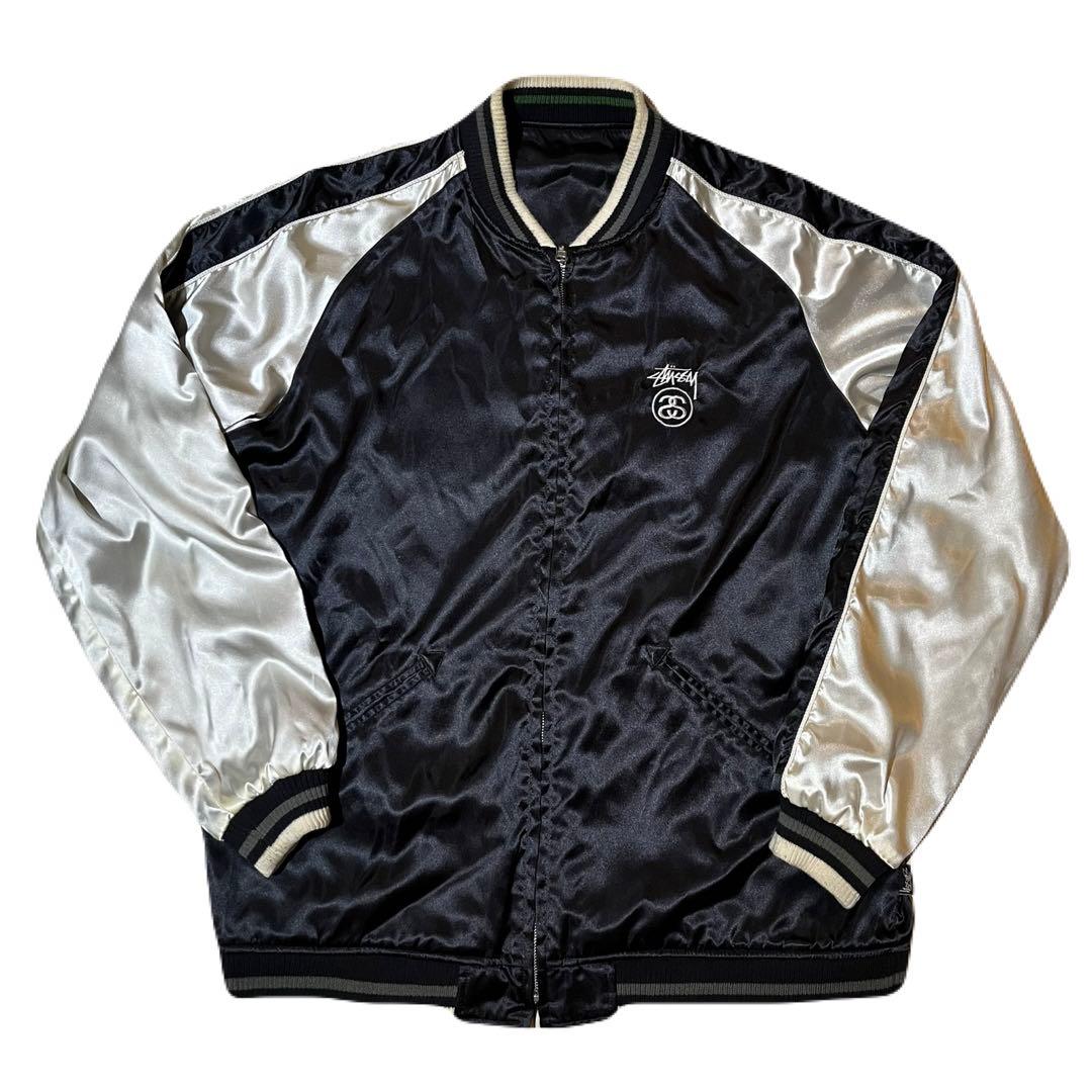 stussy スカル&スネーク スカジャン スタジャン XL old 00s - メルカリ