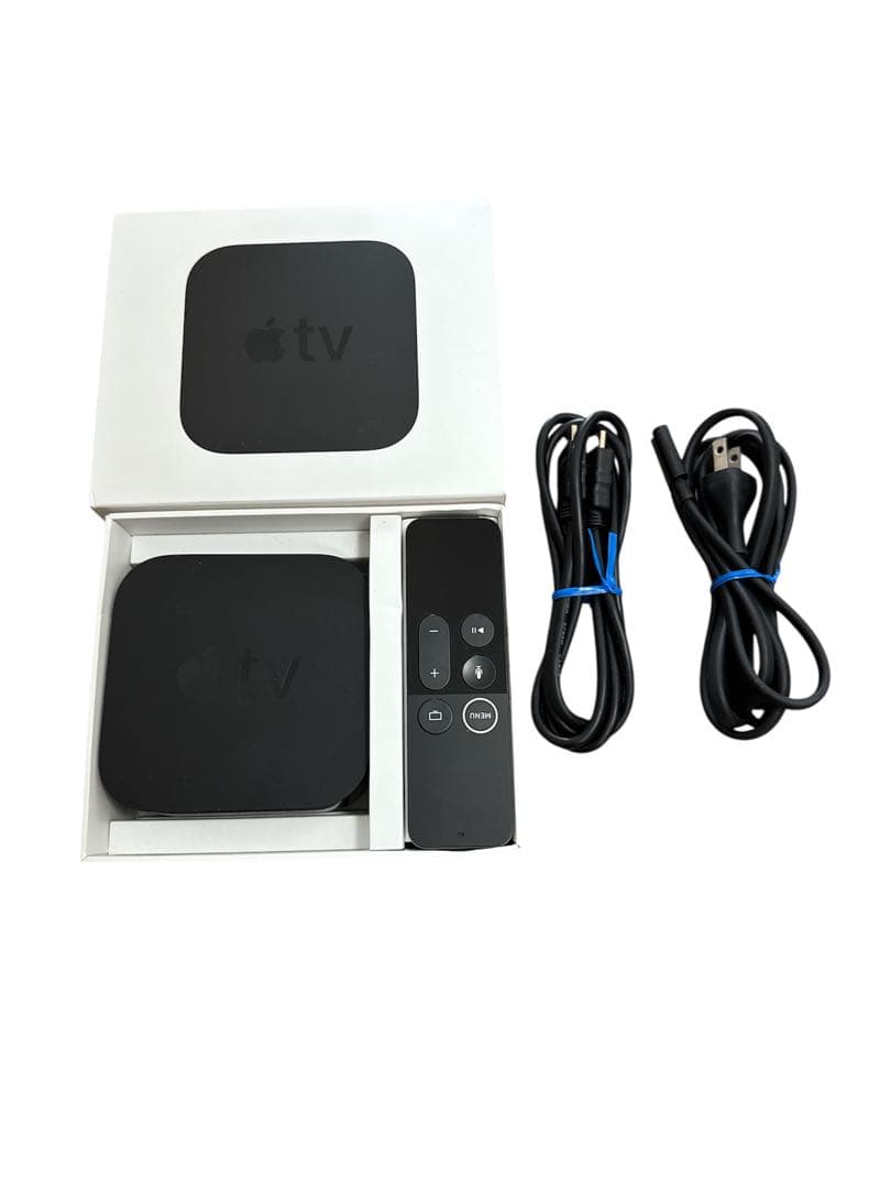 Apple TV 4K本体とリモコン、ケーブル付き Amazon | 交換用Apple TVリモートケーブル Lightning - USB Aケーブル