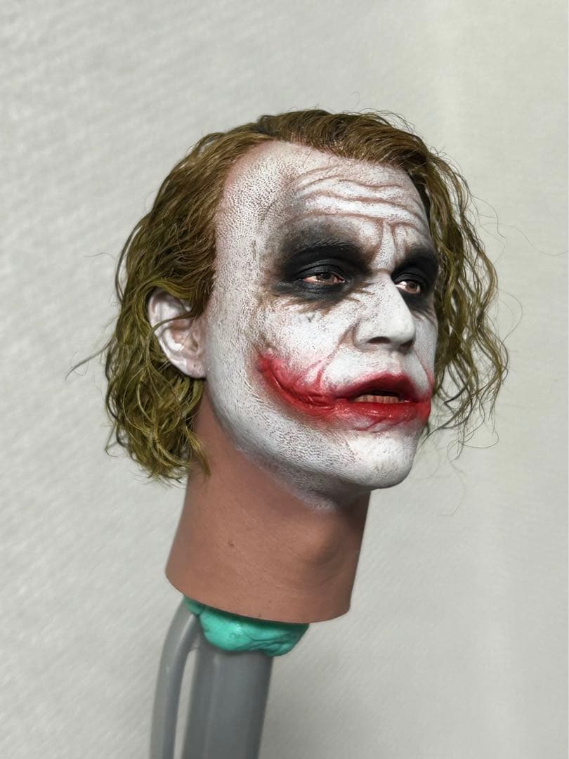 1/6 カスタム植毛ヘッド ダークナイト　ジョーカー 宴会2.0Ver.