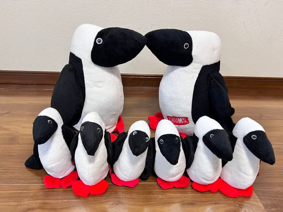 CHUMS チャムス　ブービーバード　ぬいぐるみ　8羽セット売り　かつおどり