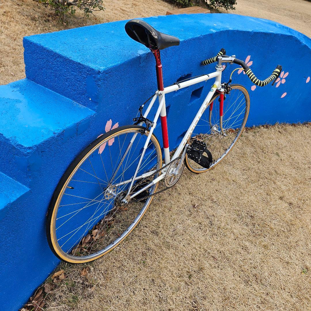 ビンテージ 片倉シルク ラグレス 540 ピスト 固定 競輪 シングル