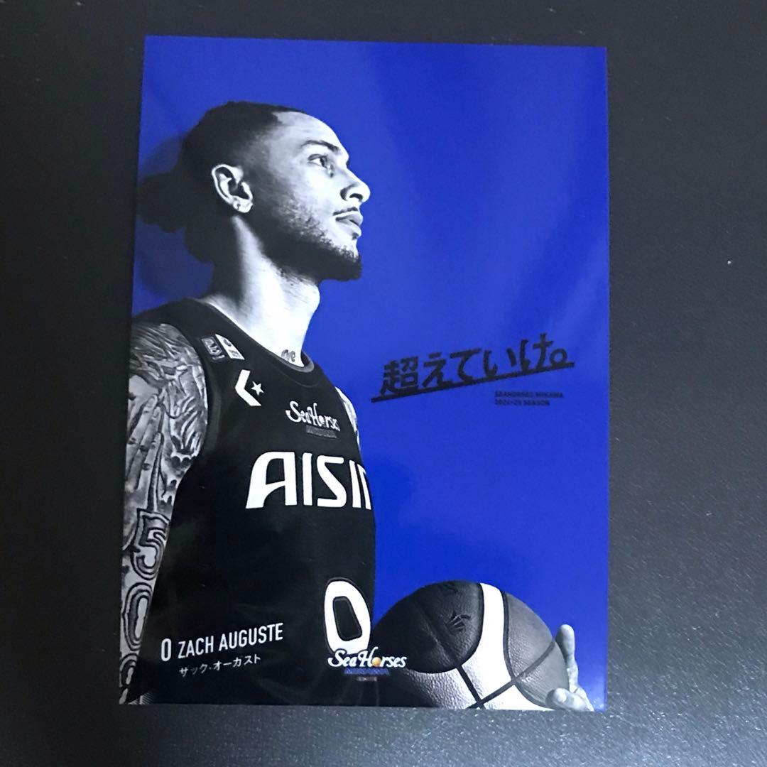 Bリーグ シーホース三河 ザック・オーガスト 非売品 生写真 - メルカリ