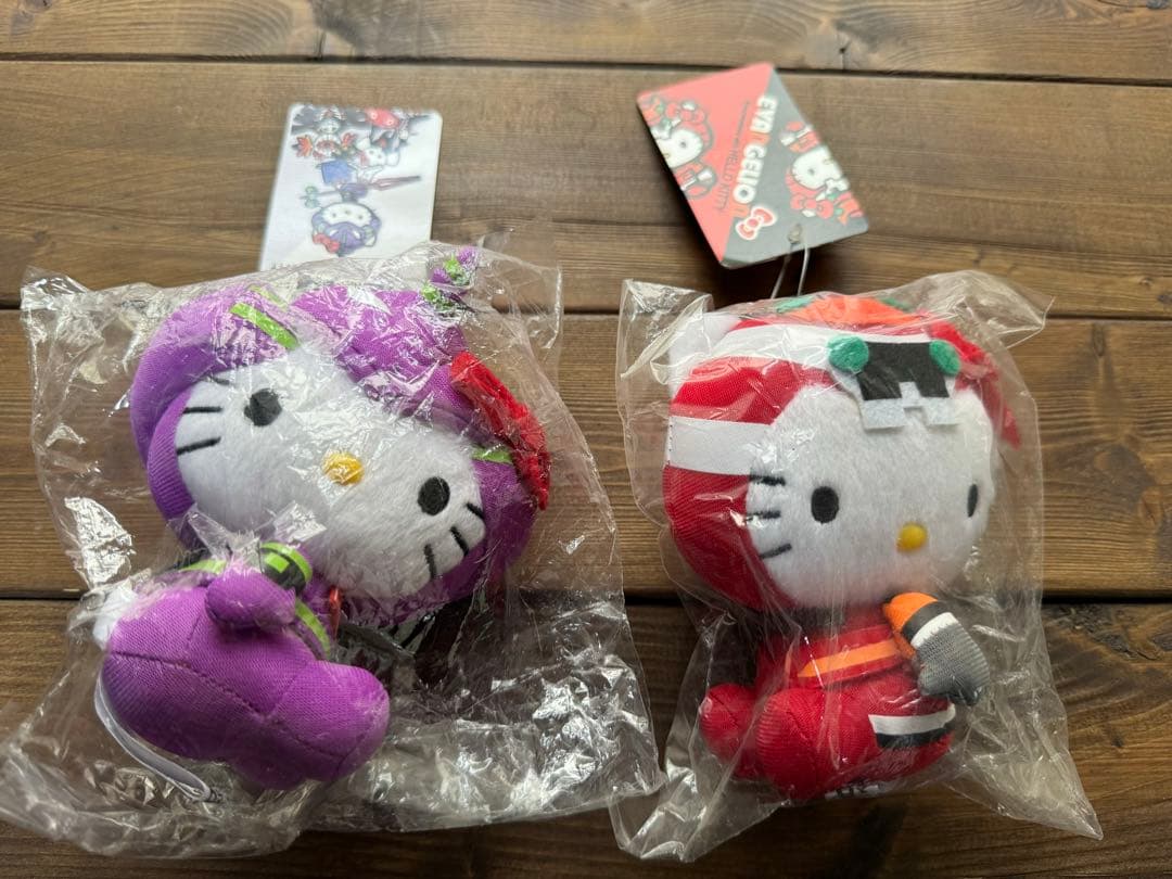 エヴァンゲリオン×キティ ぬいぐるみ - メルカリ