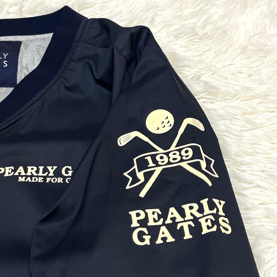美品✨PEARLY GATES ジャケット 大きいサイズ6 ネイビー - メルカリ