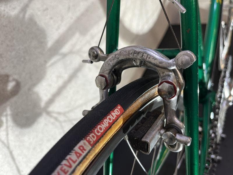 ZUNOW 24インチ クロモリ カンパニョーロ チューブラータイヤ グリーン