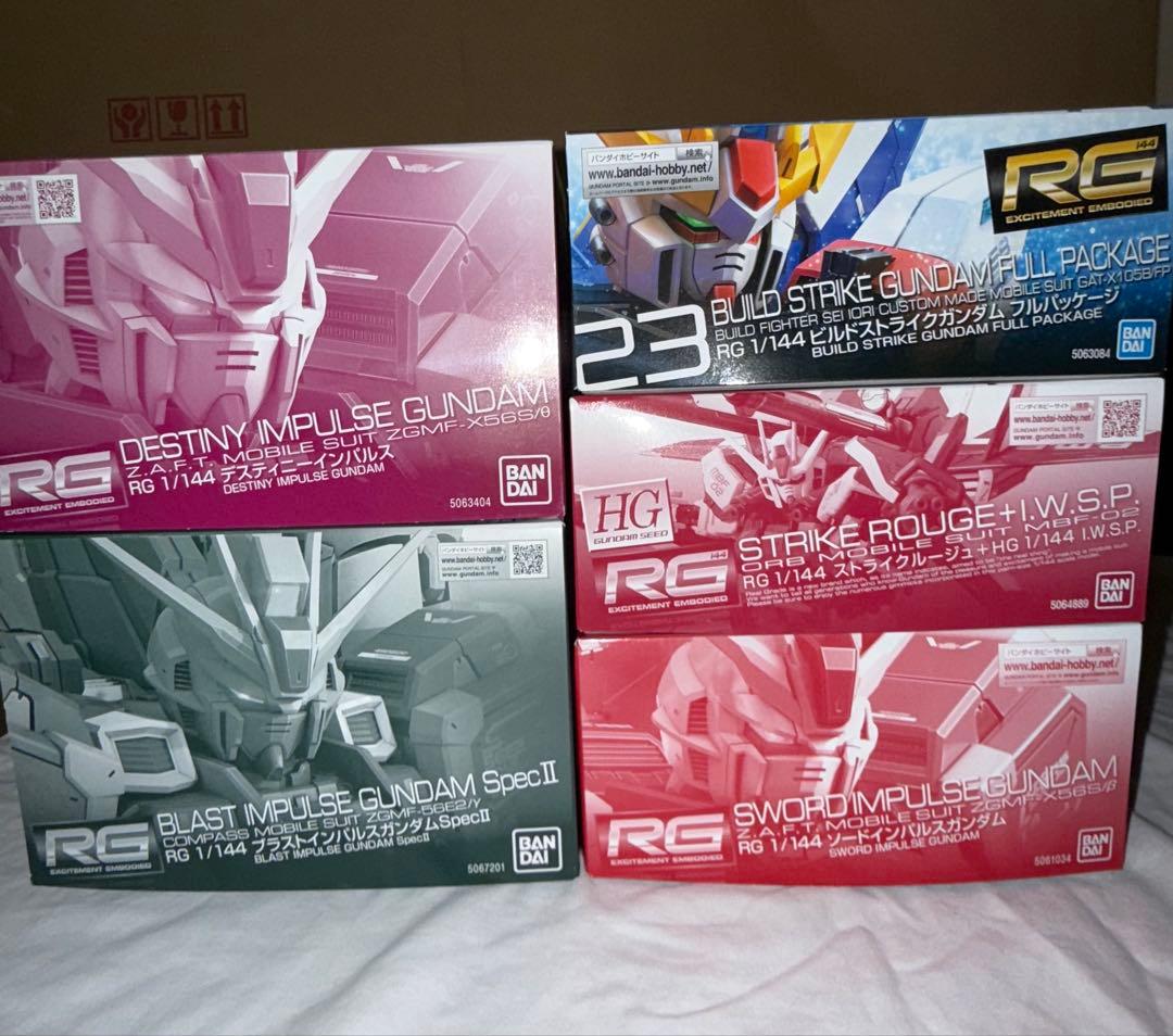 (ガンプラまとめ売り) RG 1/144 5個セット