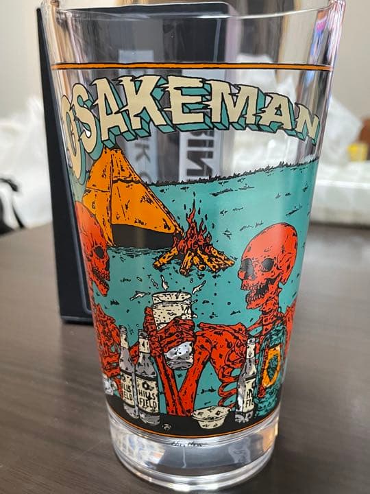 新品未使用】ヒルズフィールド パイントグラス セット 伊豆のぬし釣り