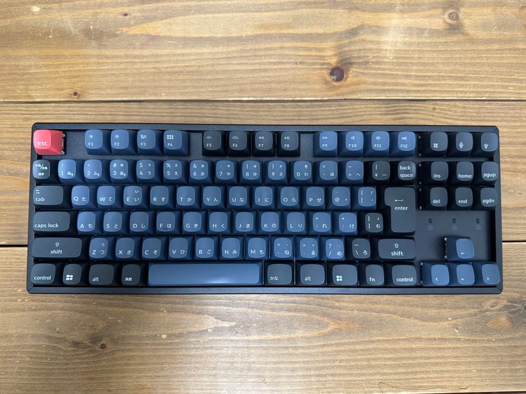 美品☆ Keychron K8 Pro 日本語配列 RGB 赤軸 win/mac - メルカリ