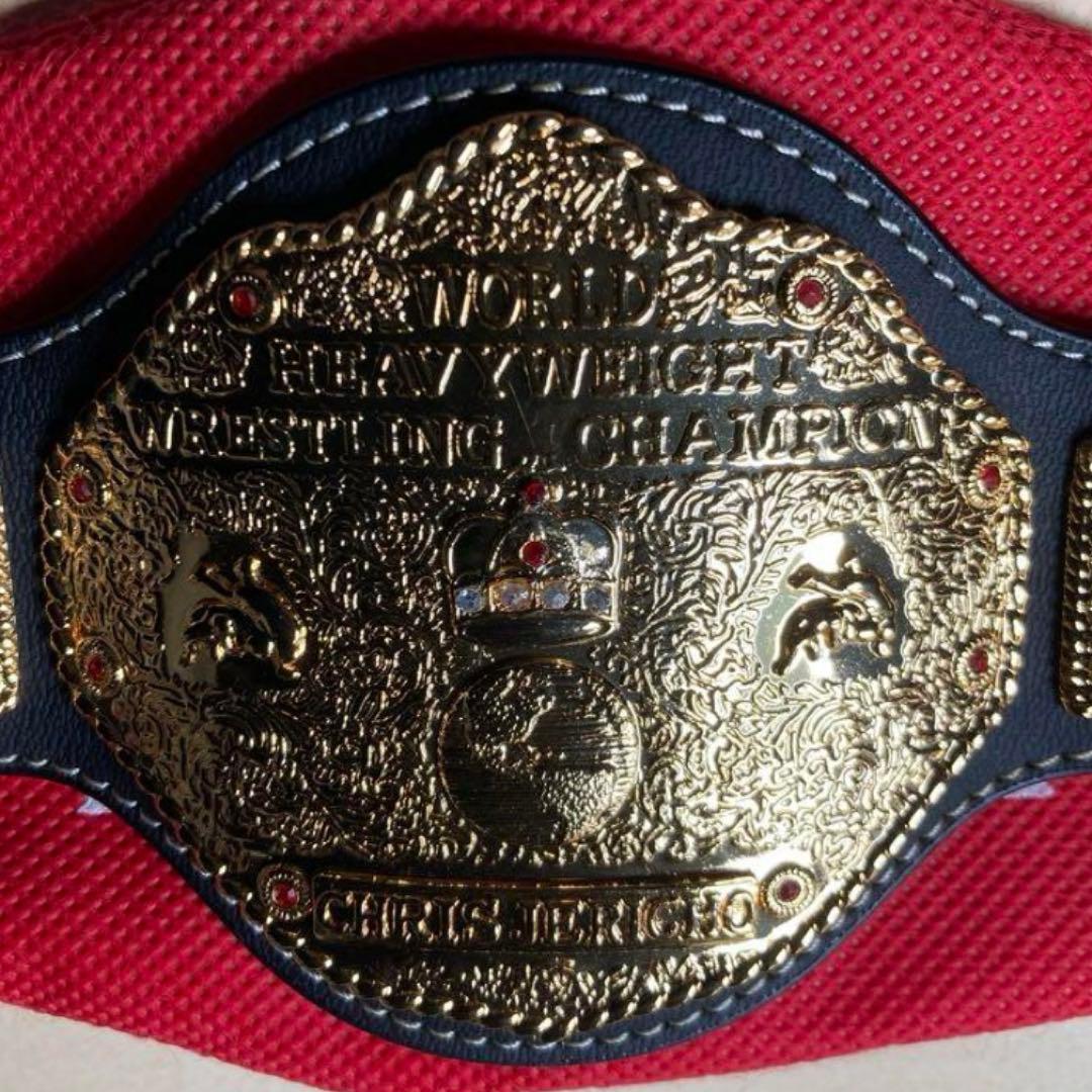 WCW WWE 世界ヘビー級チャンピオンベルト ミニチュアレプリカ　ミニベルト