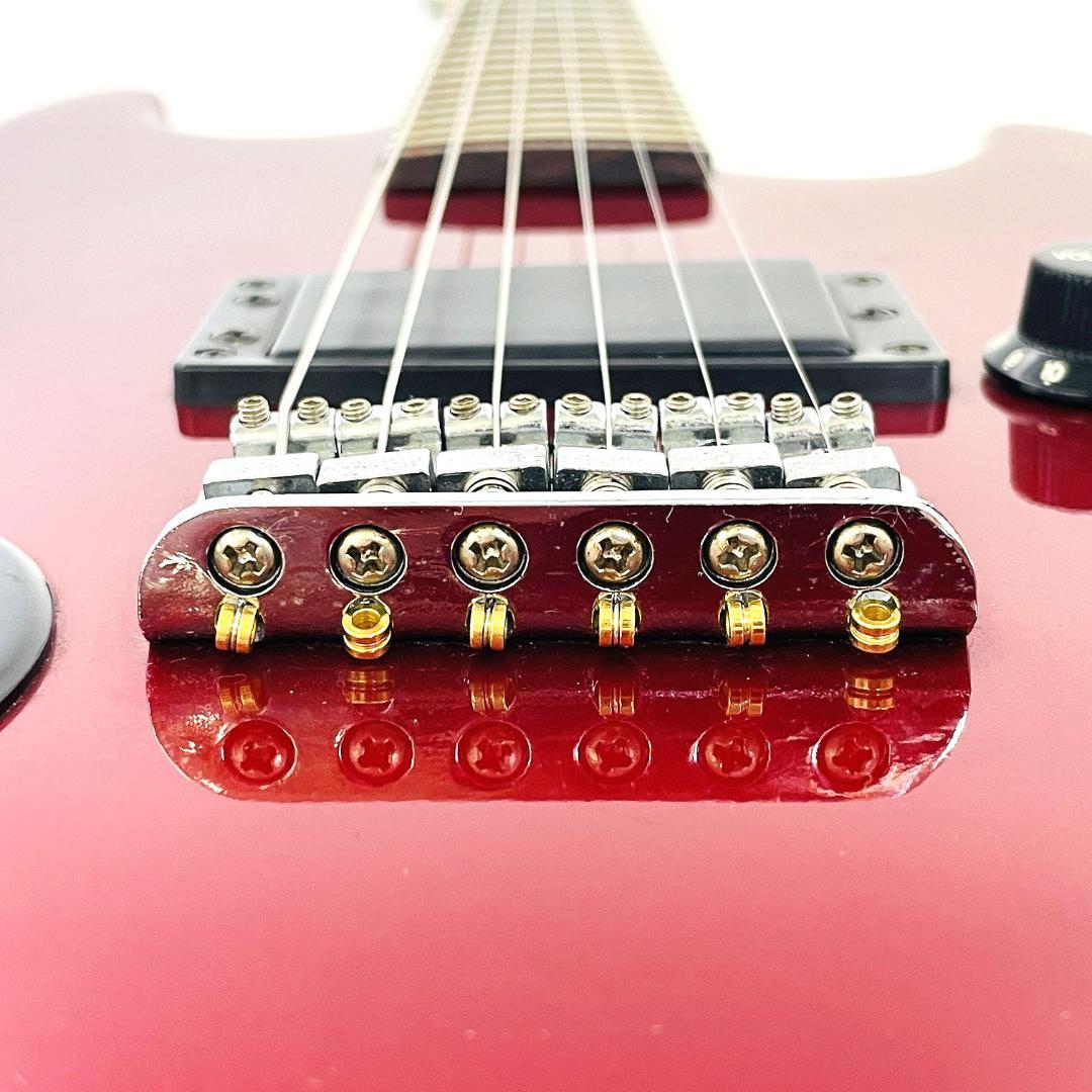 michael アンプ内蔵 ミニエレキギター スピーカー搭載【整備品