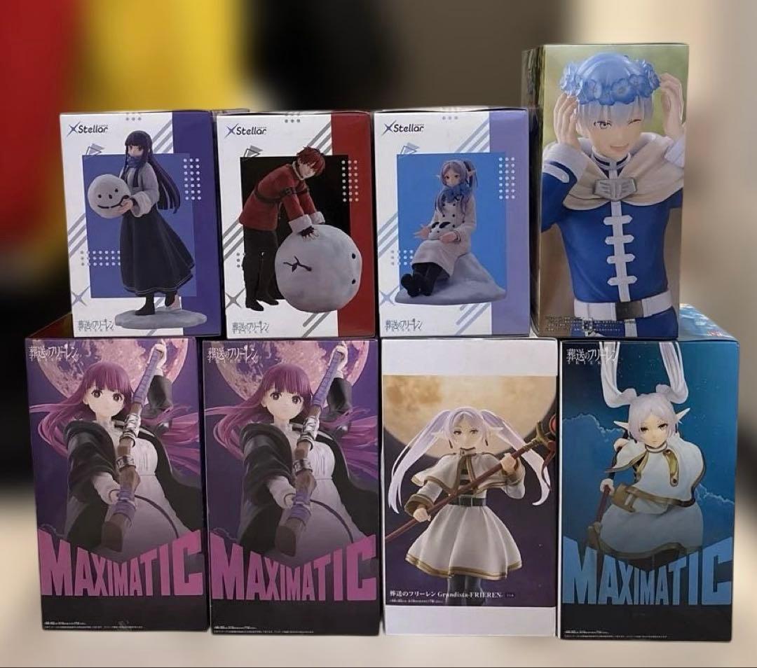 未開封 葬送のフリーレン プライズフィギュア まとめ売り 8点セット