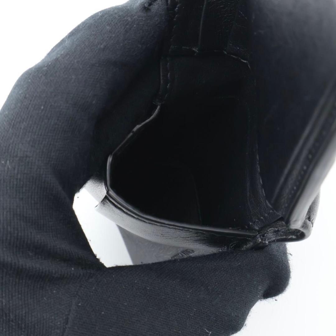 超極美品】BOTTEGAVENETA カセット 二つ折り財布 札入れ 黒 - メルカリ