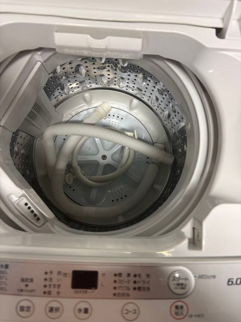 2020年製YWM-T60G1 YAMADA ヤマダ電気縦型洗濯機 6.0kgT