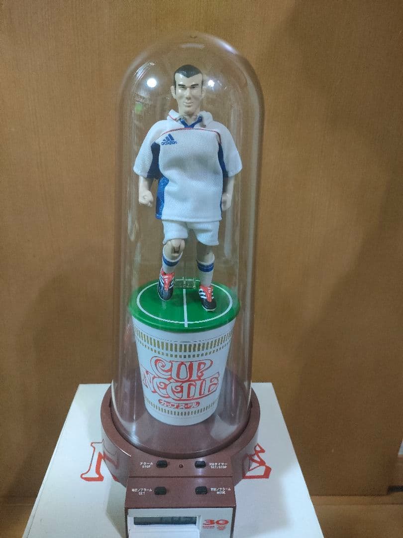 ジダンのジタンだアクションフィギュア サッカー 日清 カップヌードル