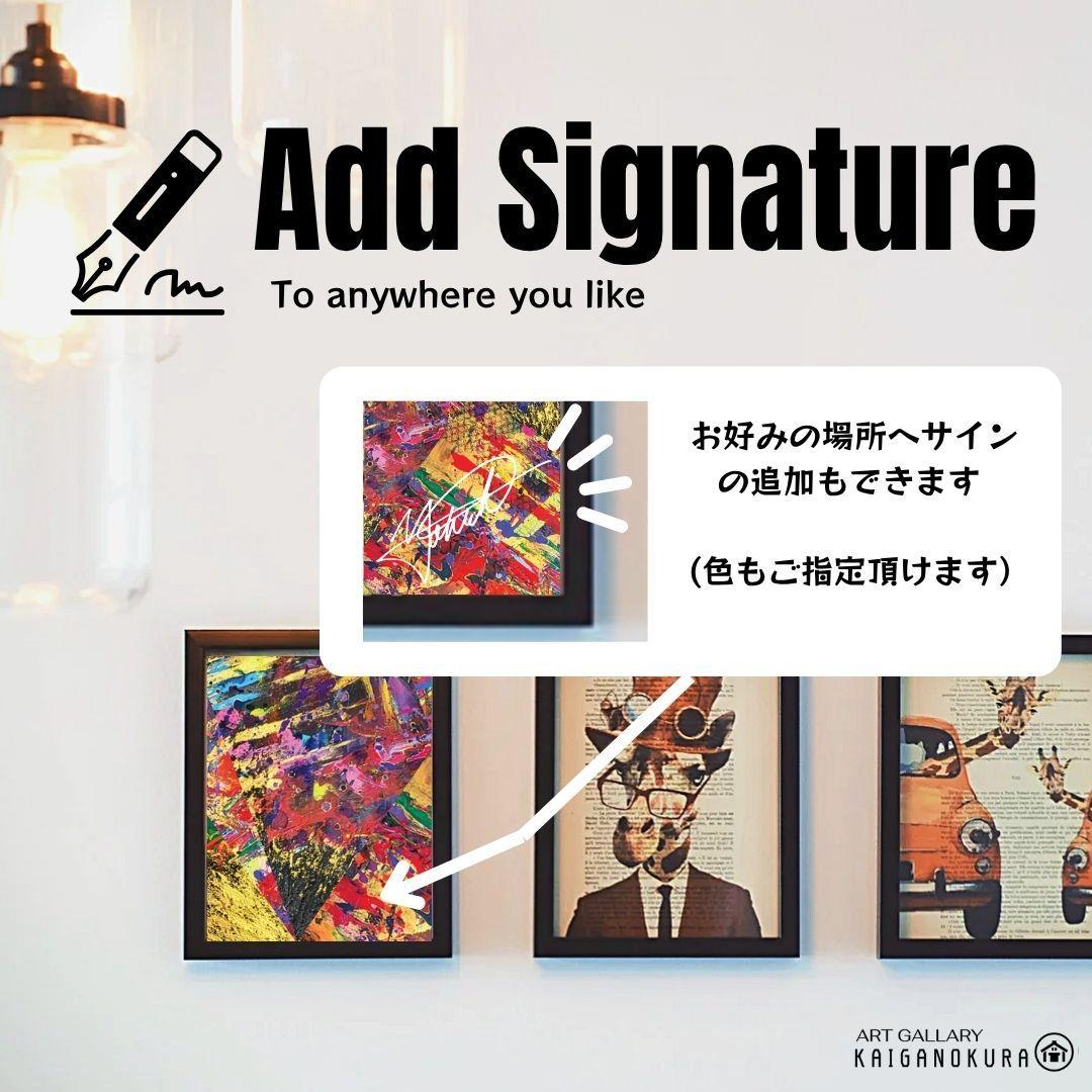 ティーンエイジ /テクスチャーアート 18×18㎝ S0 原画1点のみ モダン