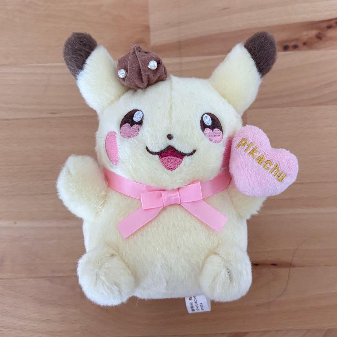 バレンタイン ピカチュウ ぬいぐるみ 2023年 モロゾフ ポケモン
