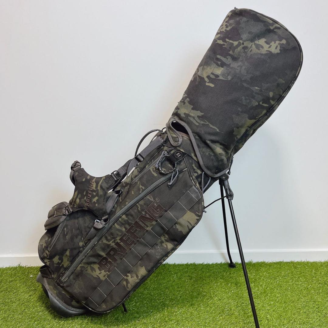 ブリーフィング BRIEFING スタンド キャディバック CR-4 カモ 迷彩