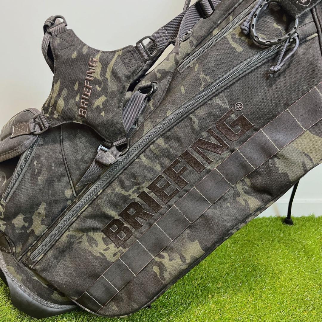 ブリーフィング BRIEFING スタンド キャディバック CR-4 カモ 迷彩