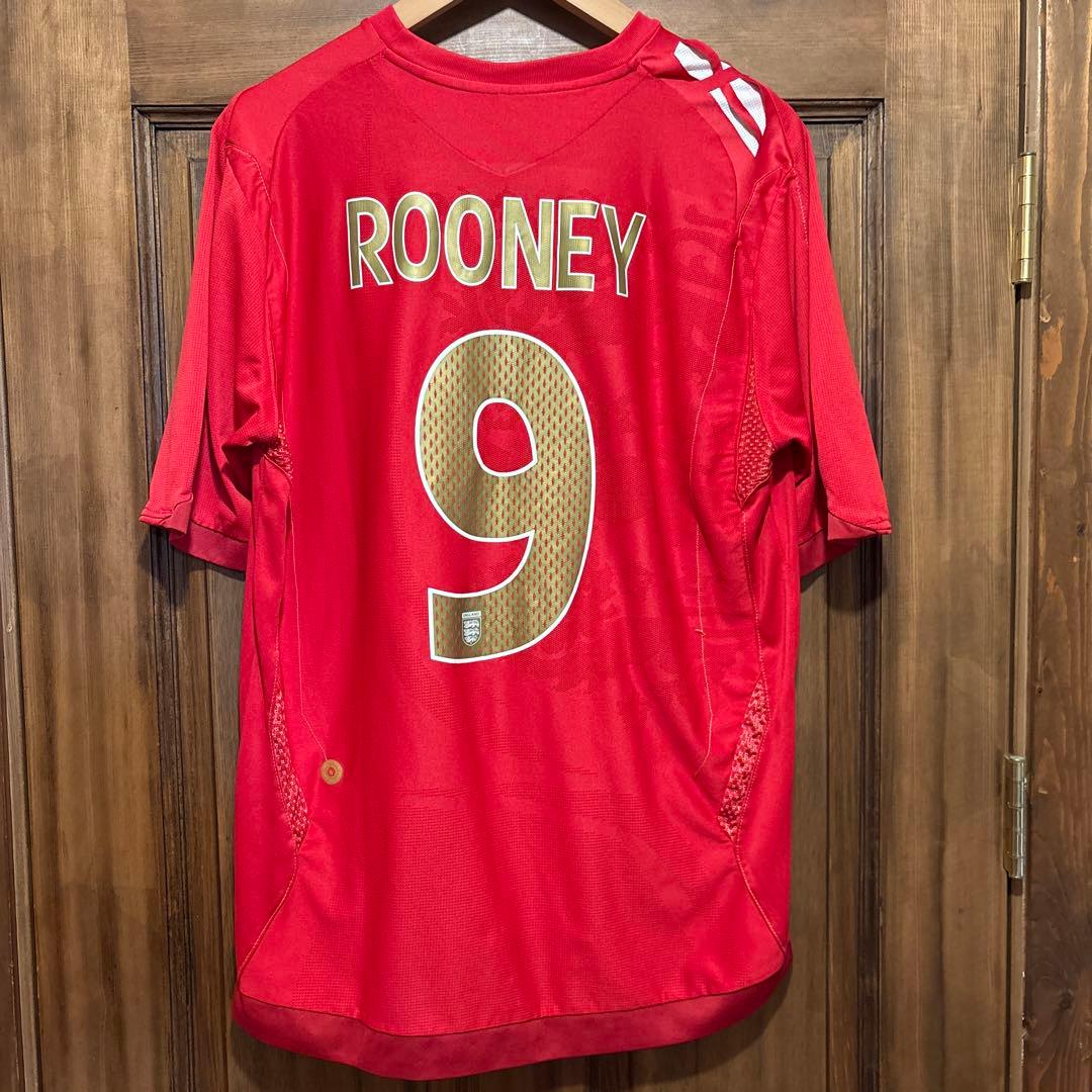 Umbro イングランド代表 Rooney 9 シャツ L - メルカリ
