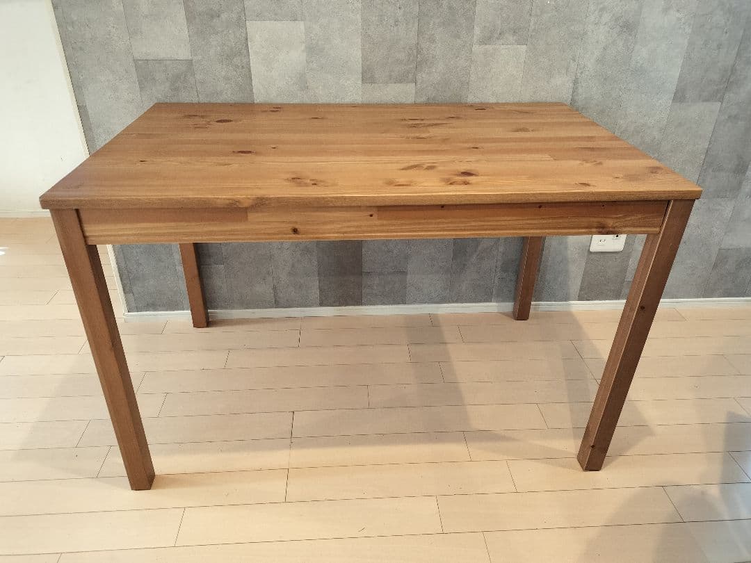 《送料込》IKEA ヨックモック 木製 テーブル ダイニング 机 食卓