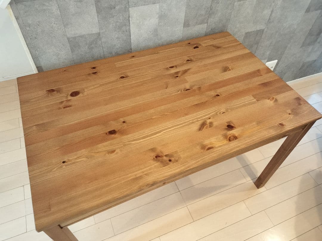 《送料込》IKEA ヨックモック 木製 テーブル ダイニング 机 食卓