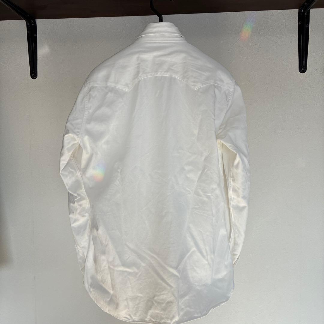 美品 ブライスランズ ウエスタンシャツ 白 40 - メルカリ