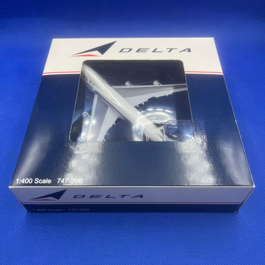 DELTA デルタ航空 747-100 N9898 1/400 モデル - メルカリ