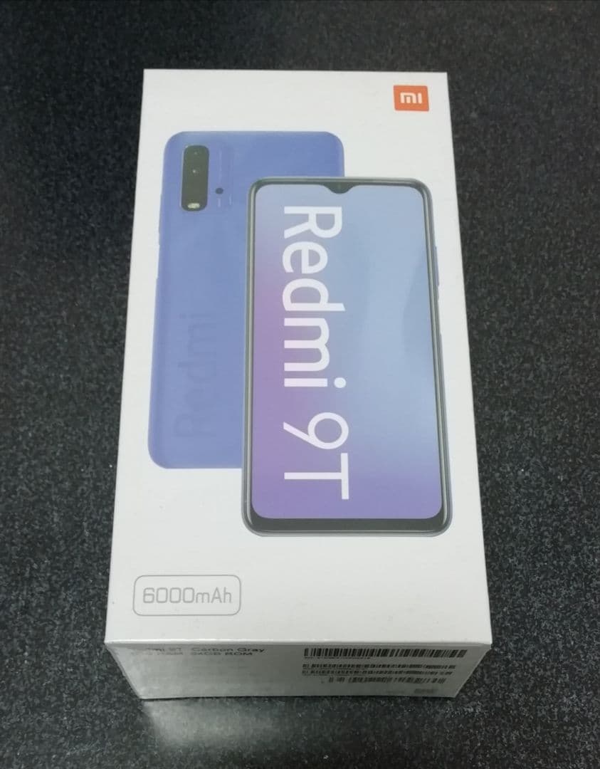 Xiaomi Redmi 9T ワイモバイル版 カーボングレー 新品未開封 Xiaomi Redmi 9T カーボングレー「Redmi-9T-GRAY」Snapdragon 662 6.53