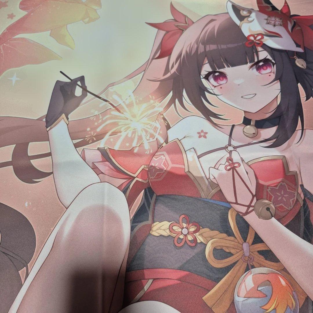 スターレイル-花火-和風キャラクターB2タペストリー