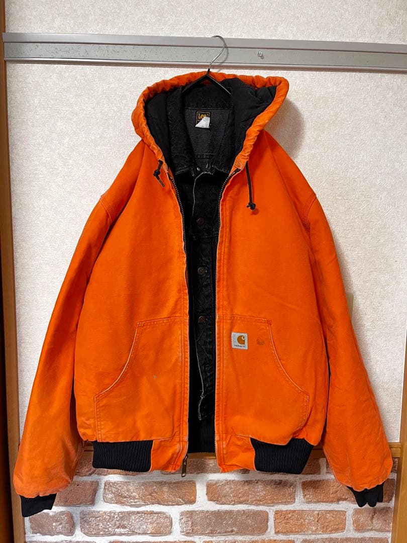 carhartt カーハート アクティブジャケット オレンジ レアカラー USA