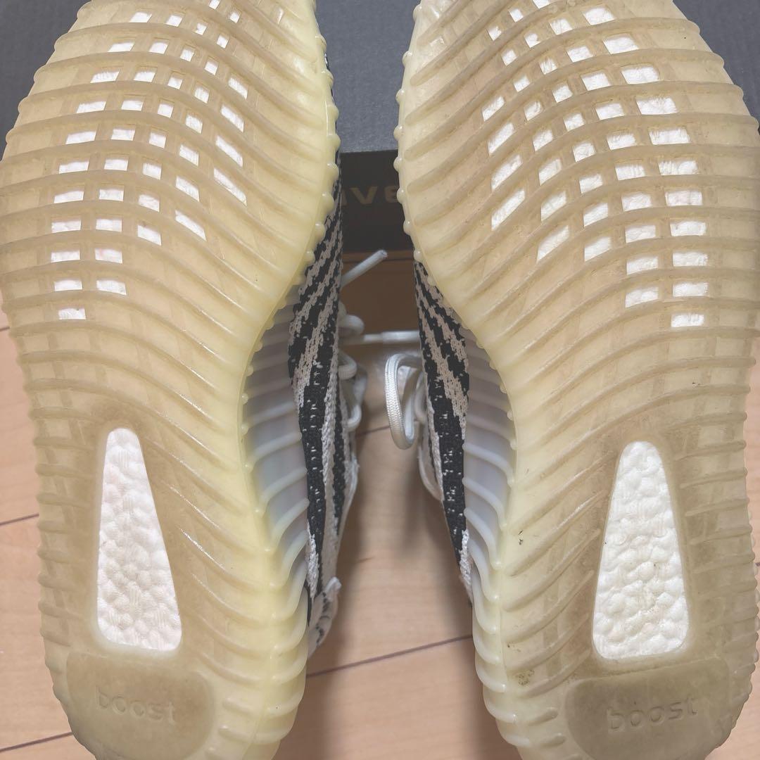 靴 adidas YeezyBoost350 V2 Zebra 26.5cm