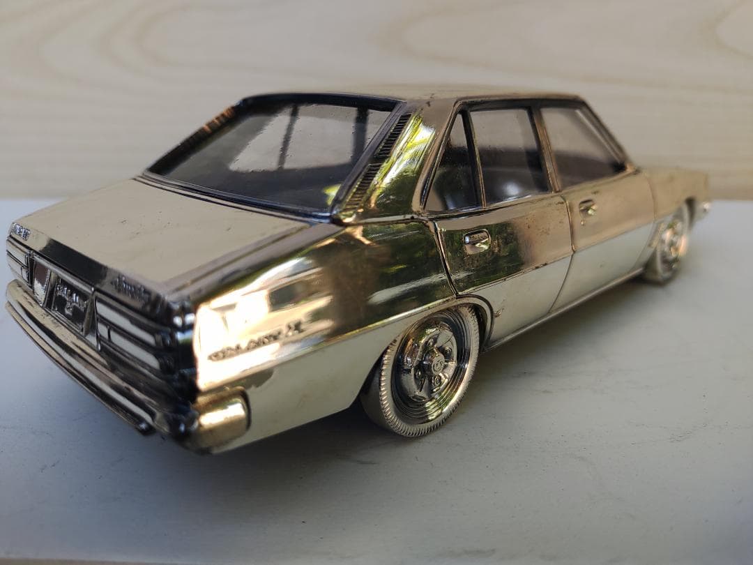 旧車　初代ギャランシグマ　シガレットケース　金属製