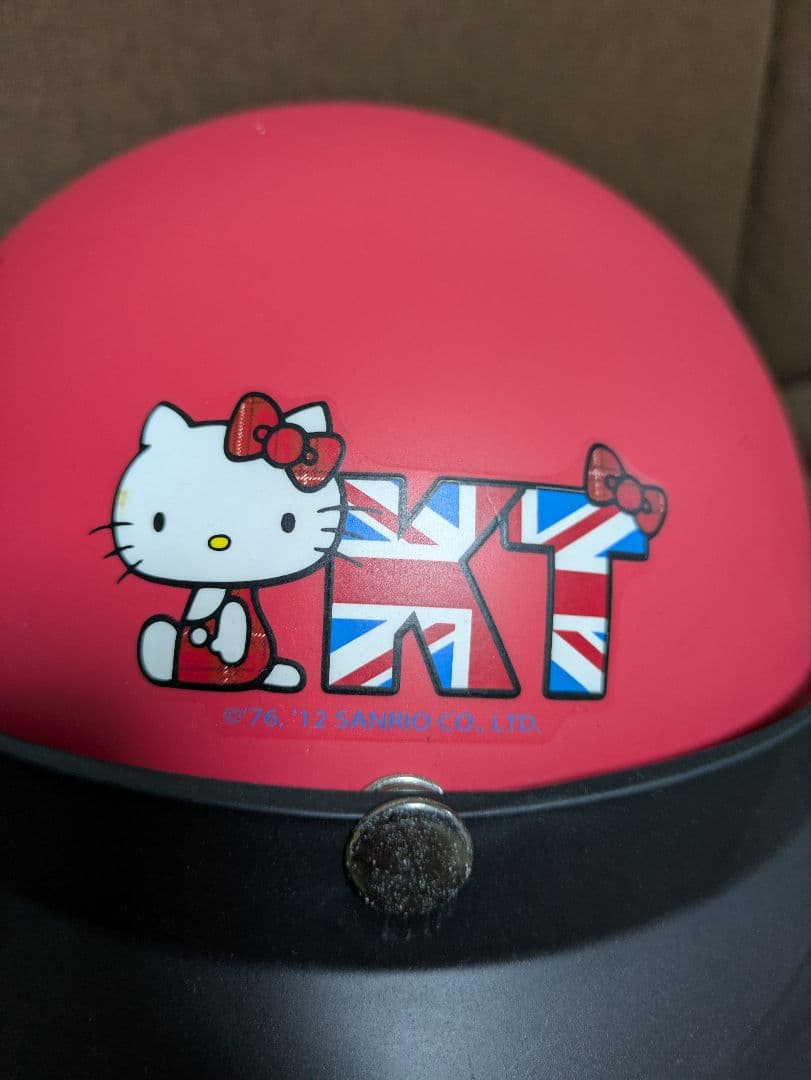 台湾 ハローキティ 半帽ヘルメット ピンク 激レア - メルカリ