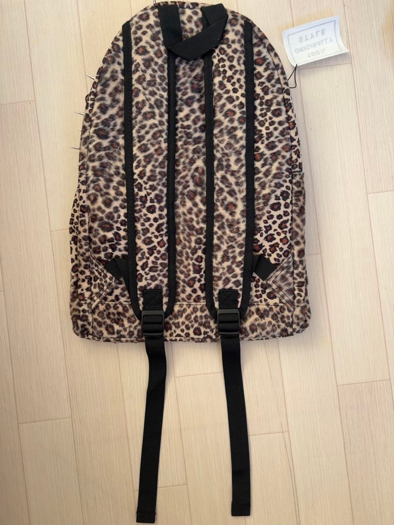 ヒョウ柄 スタッズ バックパック リュック y2k archive レオパード