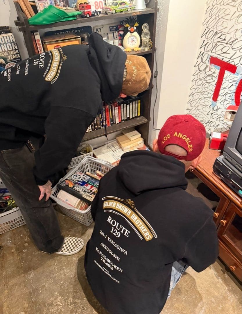 ミュージシャン L GBB ORIGINAL HOODIE BLACK