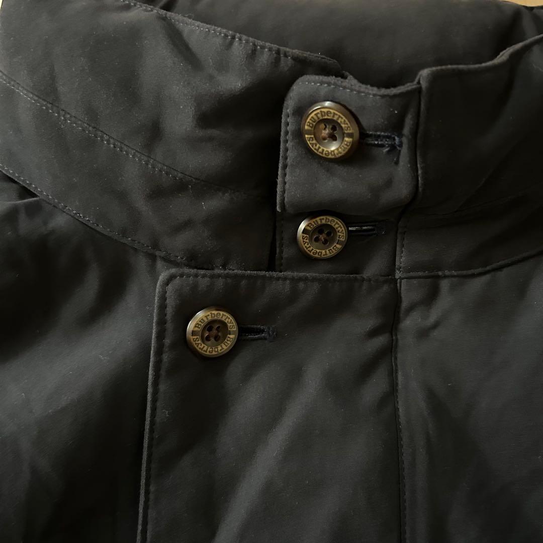 美品希少90s日本製Burberrys'バーバリーステンカラーコートドロー