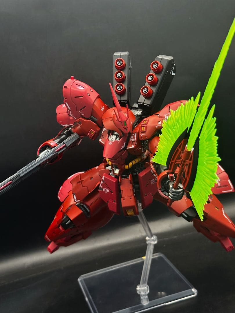ガンプラ RG 全塗装完成品 サザビー 小改造