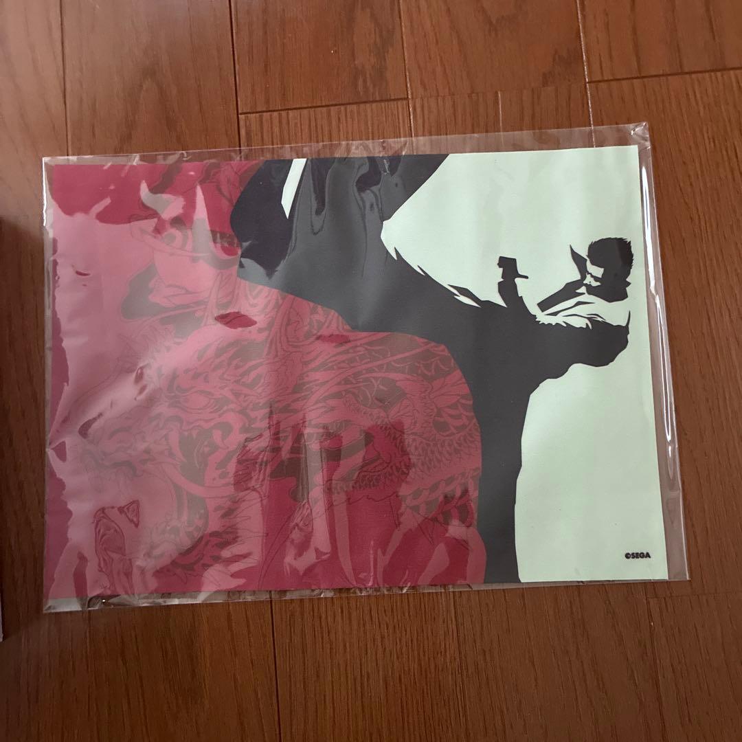 龍が如く　桐生一馬　激闘　フィギュア　限定特典ディスプレイクロス