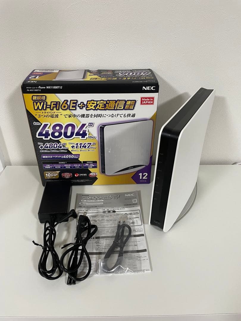 NEC Wi-Fiルーター WX11000T12 NEC Aterm WX11000T12 PA-WX11000T12 価格比較 - 価格.com