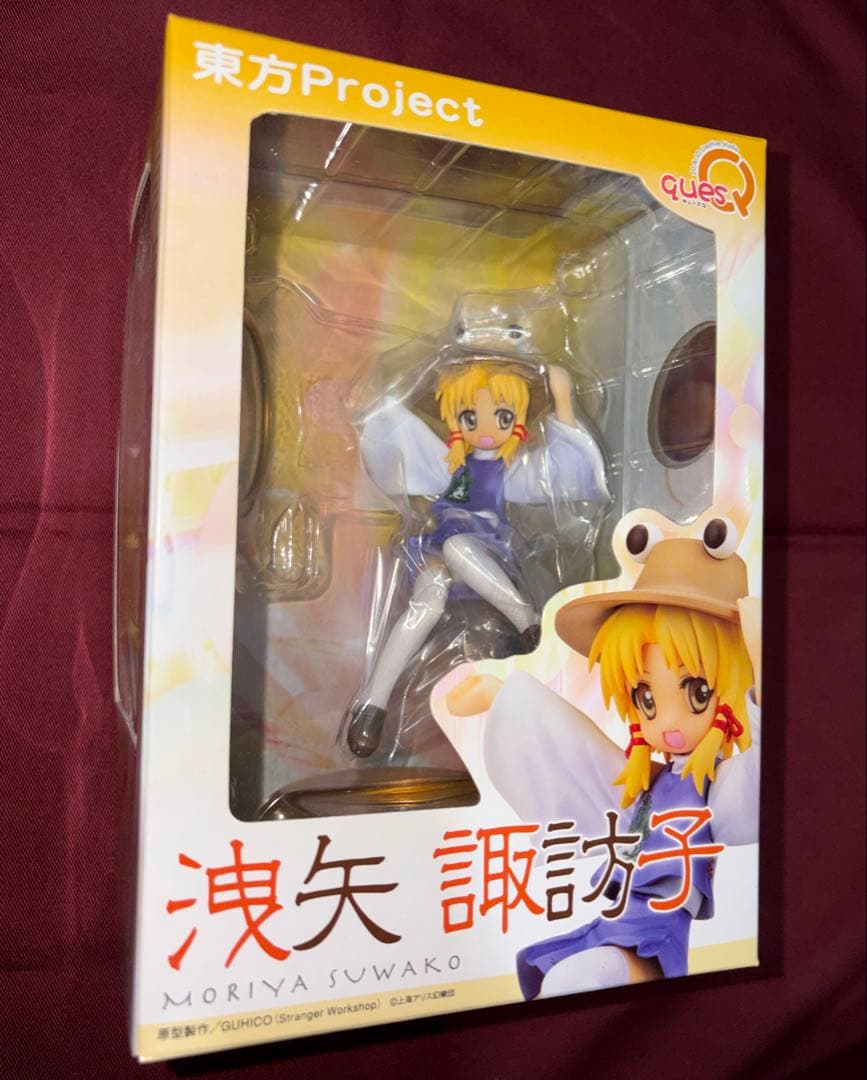 【新品未開封】 キューズQ 東方project 洩矢諏訪子 フィギュア